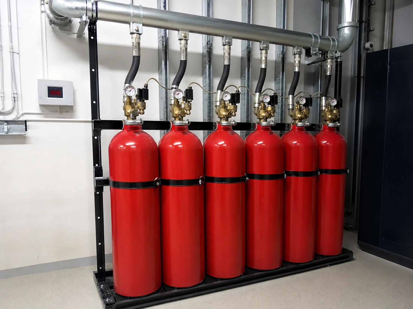 Система газового пожаротушения